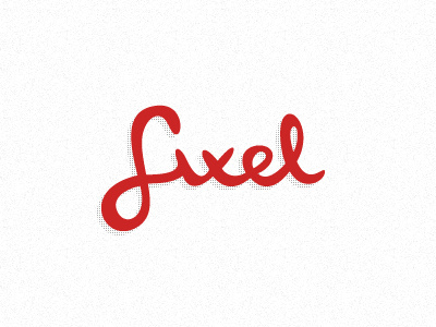 Fixel fixel logo script