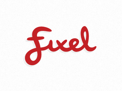 Fixel Alternate custom logo script type