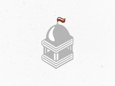 TutorDome Logo book dome flag logo tower tutor