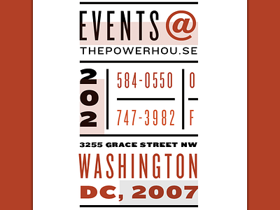 Powerhou.se Biz Cards business card