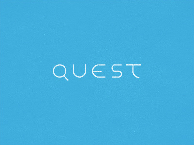 Quest Logotype logo logotype type