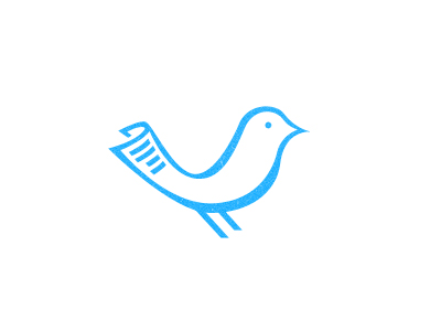 The Tweeted Times Logo bird logo news twitter