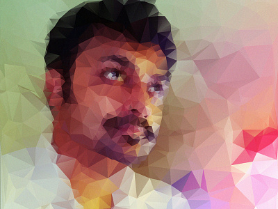Experimenting Low Poly Art art colorful experiment geometric india low low poly lowpolyart poly