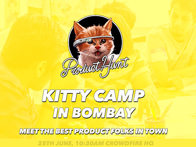 Product Hunt Mumbai cat kitty mumbai product desiger product hunt