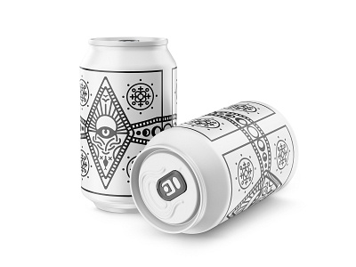 Meta Can beer design dope graphic local meta new packaging