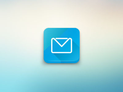 eMail icon app email icon mail os smartphone