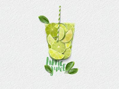 In a cup: Lime Juice