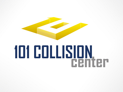 Collision automobile branding car garage logo service