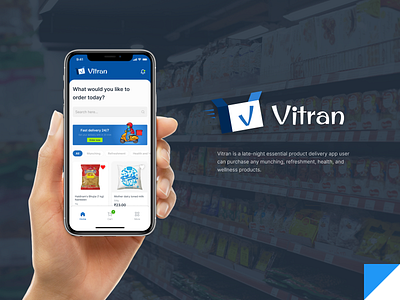 Vitran   Essential product delivery app