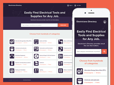 Electrician directory