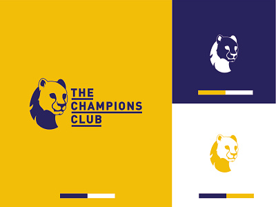 The Champions Club app branding design dribble icon illustration logo typography vector