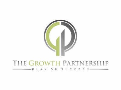 The Growth Partnership design dribbble logo vector