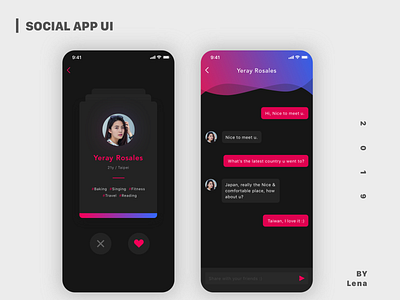 Social Dating APP UI