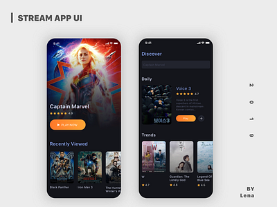 Stream App UI