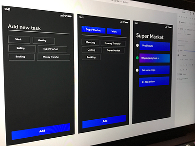 To do list app interface adobe xd daily ui mobile app design ui design ux design