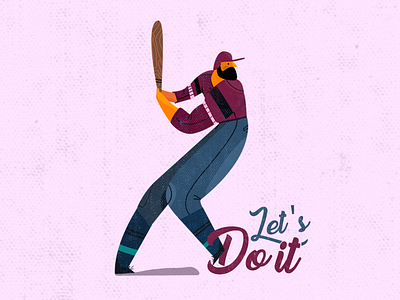 Baseball illustration ⚾️ design draw graphic illustration illustrator logo poster poster design typogrphy ui ui design
