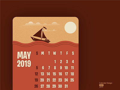 Calendar Design calendar graphic design illustration poster design vector