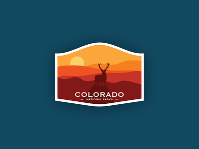 Colorado National Parks Badge
