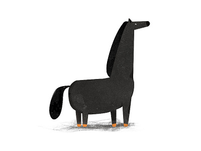 The Little Horse art design icon illustration ui