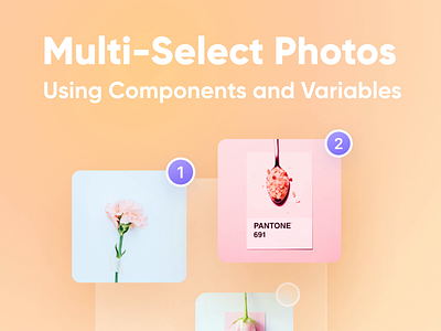 Multi-Select Photos Using Components, Variables, and Formulas animation checkbox component image microinteraction number photo picture protopie prototype prototyping realistic prototype select tutorial ui ux
