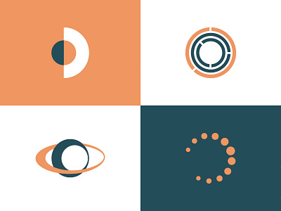 Solarlink :: Logomark Exploration branding circle design logo mark optics solar type
