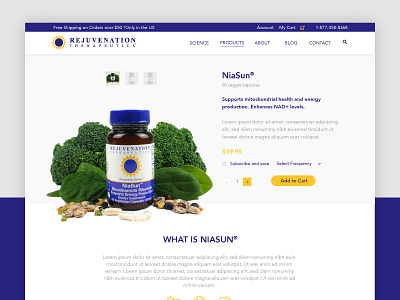 Rejuvenation Therapeutics :: Product Page