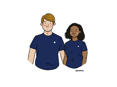 Apple staff