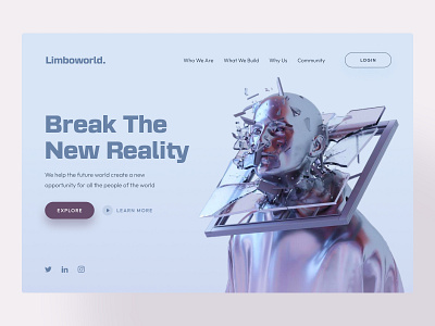 Another Metaverse Landing Page landing page metaverse nft