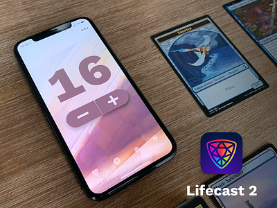 Lifecast 2 android iphone life counter life tracker lifecast magic magic the gathering mtg