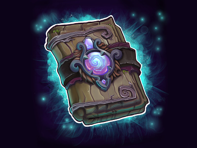 Hearthstone Witchwood card pack applepencil blizzard card cardgame design drawing games gaming hearthstone illustration ipad photoshop procreate witchwood