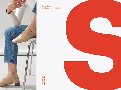 Everlane Posters advertising everlane graphic design shoe typeface design