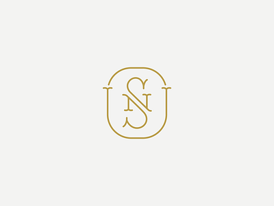 S & N final branding elegant illustration logo design branding logodesign monogram sn monogram wedding