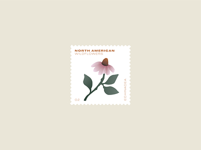 Wildflower stamp