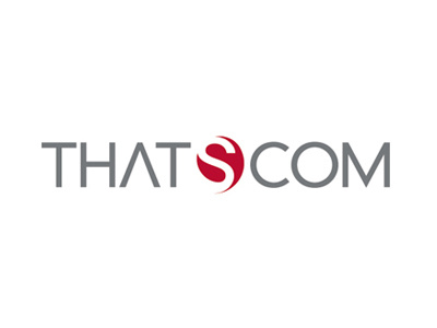 That's Com Logo Design By Alessandro Giammaria On Dribbble