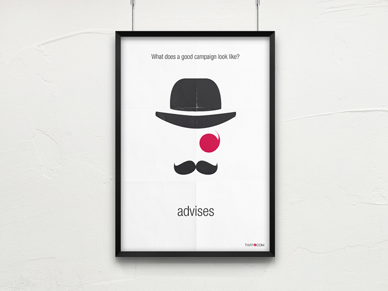 What does a good campaign look like? Advises! red black branding brand self branding adv design poster typography