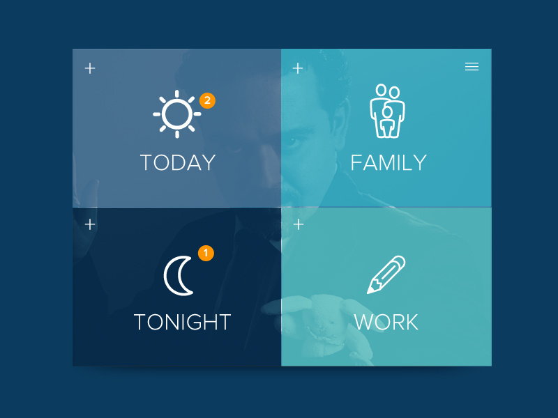 Life Settings Daily Ui 07 calendar life plan blue dailyui daily ui setting family