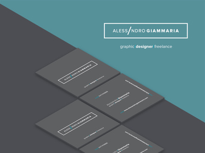 This is my new personal identity logo and business card
