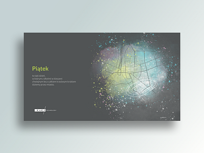 Company poster color design graphic illustration map