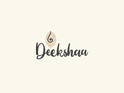 Deekshaa - Branding branding deeksha logo sprituality wood