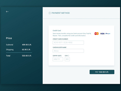 Credit Card Checkout #002 #DailyUi daily 100 challenge dailyui design ui ux web design xd