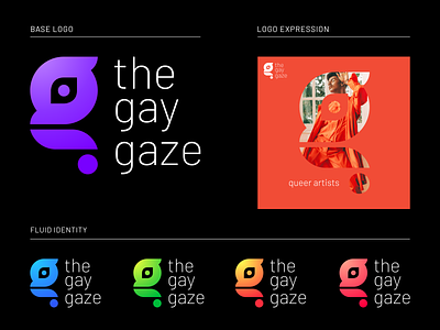 The Gay Gaze Logo brand design brand identity branding gay gaypride identity identitydesign lesbian lgbtqia logo logo design logomark logotype loveislove neumonic pride queer