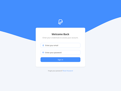 Sign In dailyui figma ui web design