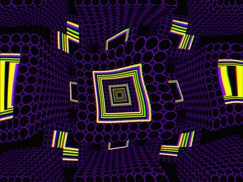 5d 3d animation design motion psychedelic
