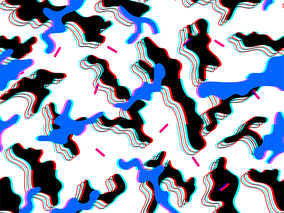 Future camo camo design glitch illustration pattern psychedelic