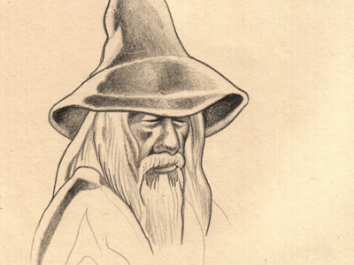 LotR Sketches For Topps nice hat