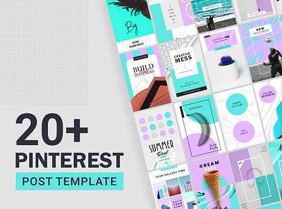 Pinterest Post Templates magazine