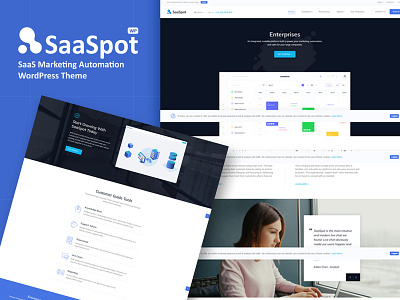 SaaSpot – SaaS Marketing Automation WordPress Theme theme