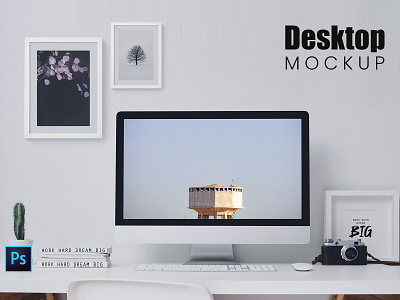 Desktop Mockup templates