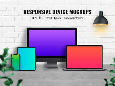 Responsive Screen Mockup