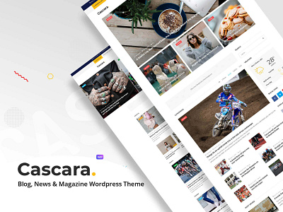 Cascara - Blog, News & Magazine WordPress Theme wpml